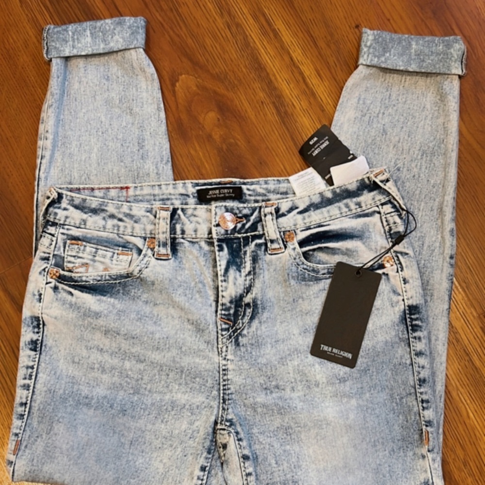 NWT Kylie Jenner true religion jeans - Picture 4 of 5